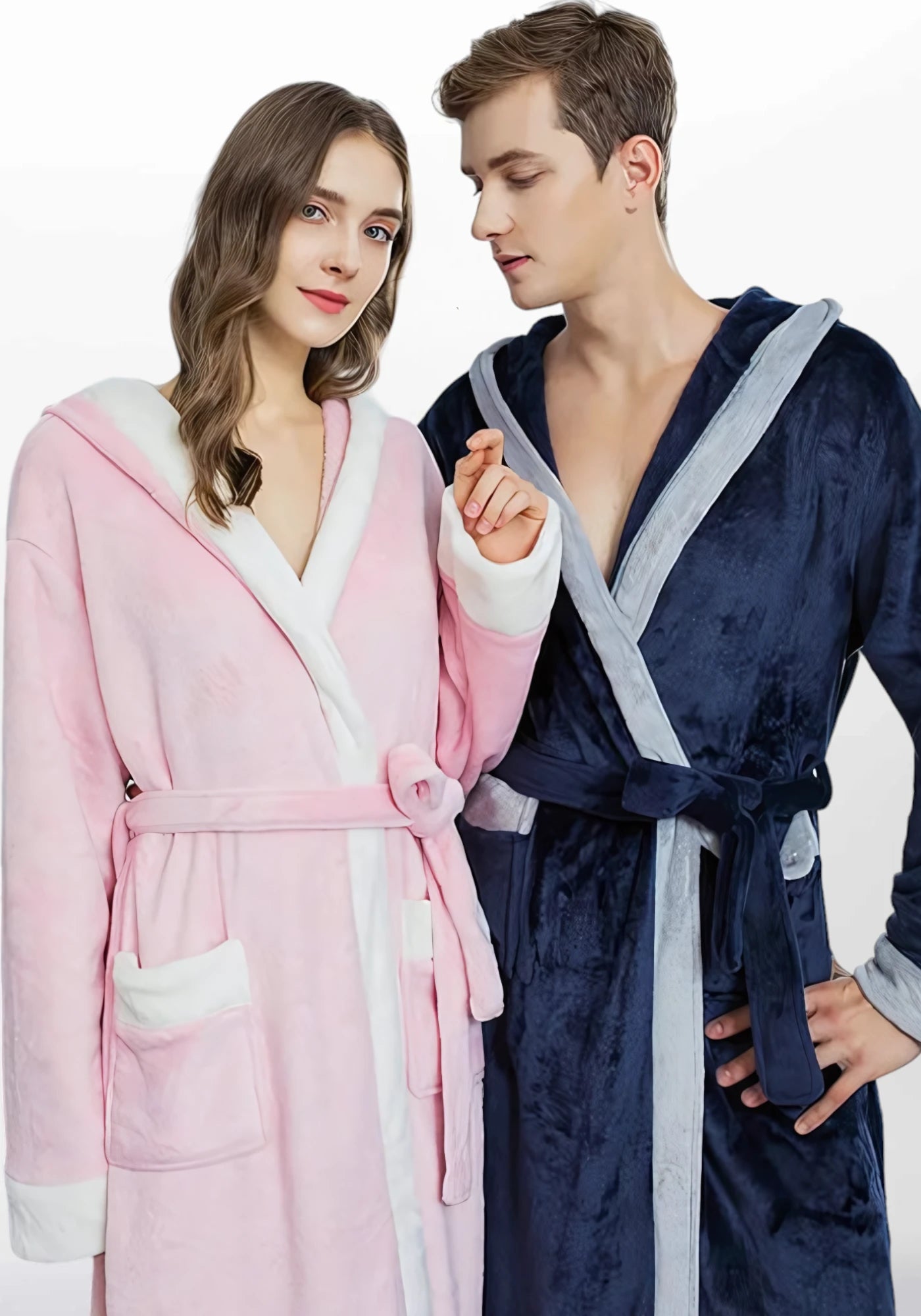 Robe de chambre polaire personnalisé sale