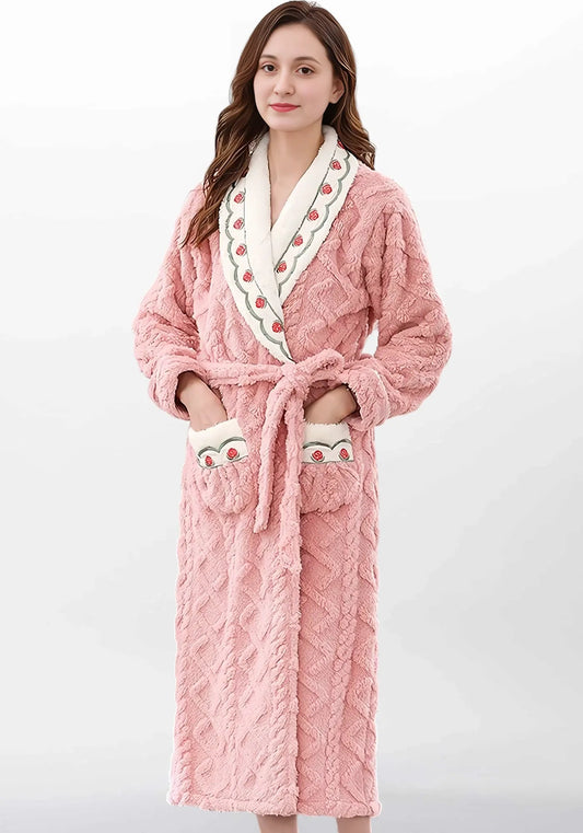 Robe de chambre femme très chaude