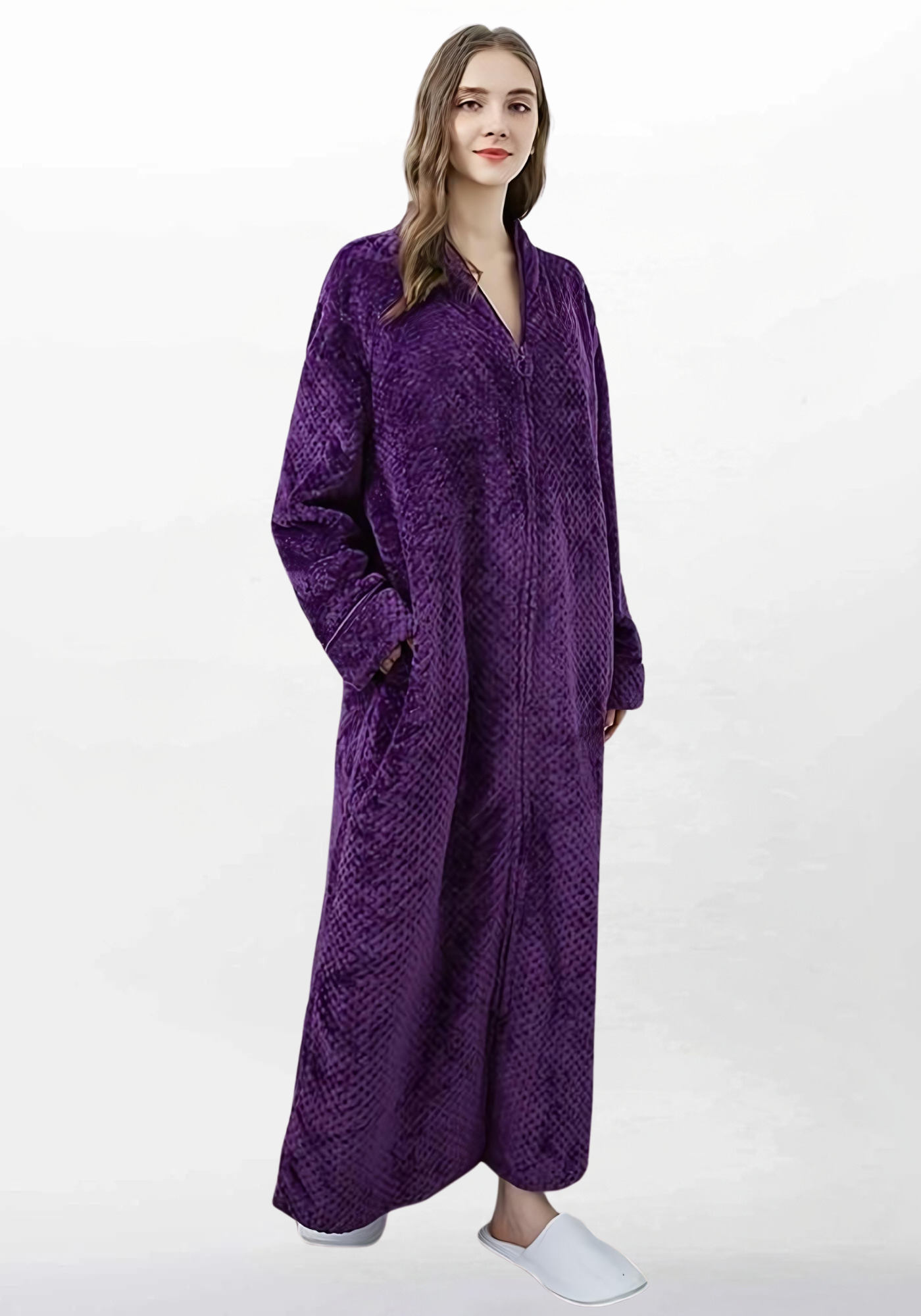 Robe de chambre femme très longue