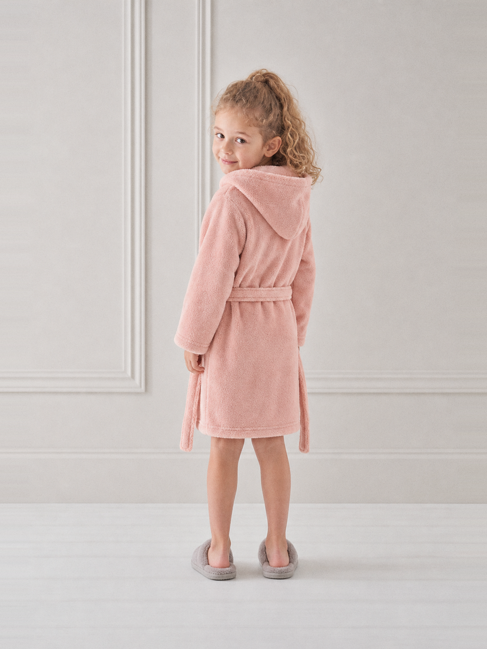 Robe de chambre fille 4 ans – vue de dos