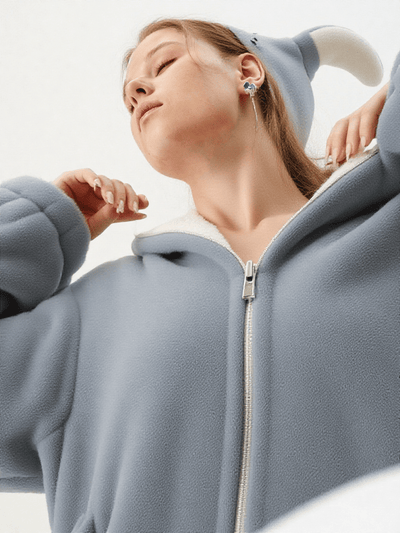 Robe de chambre fille ado bleu - Ma robe de chambre