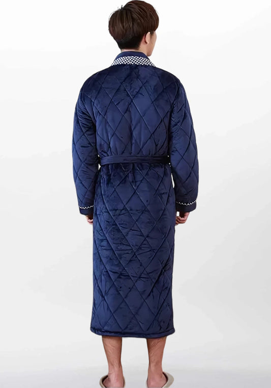 Robe de chambre hiver homme