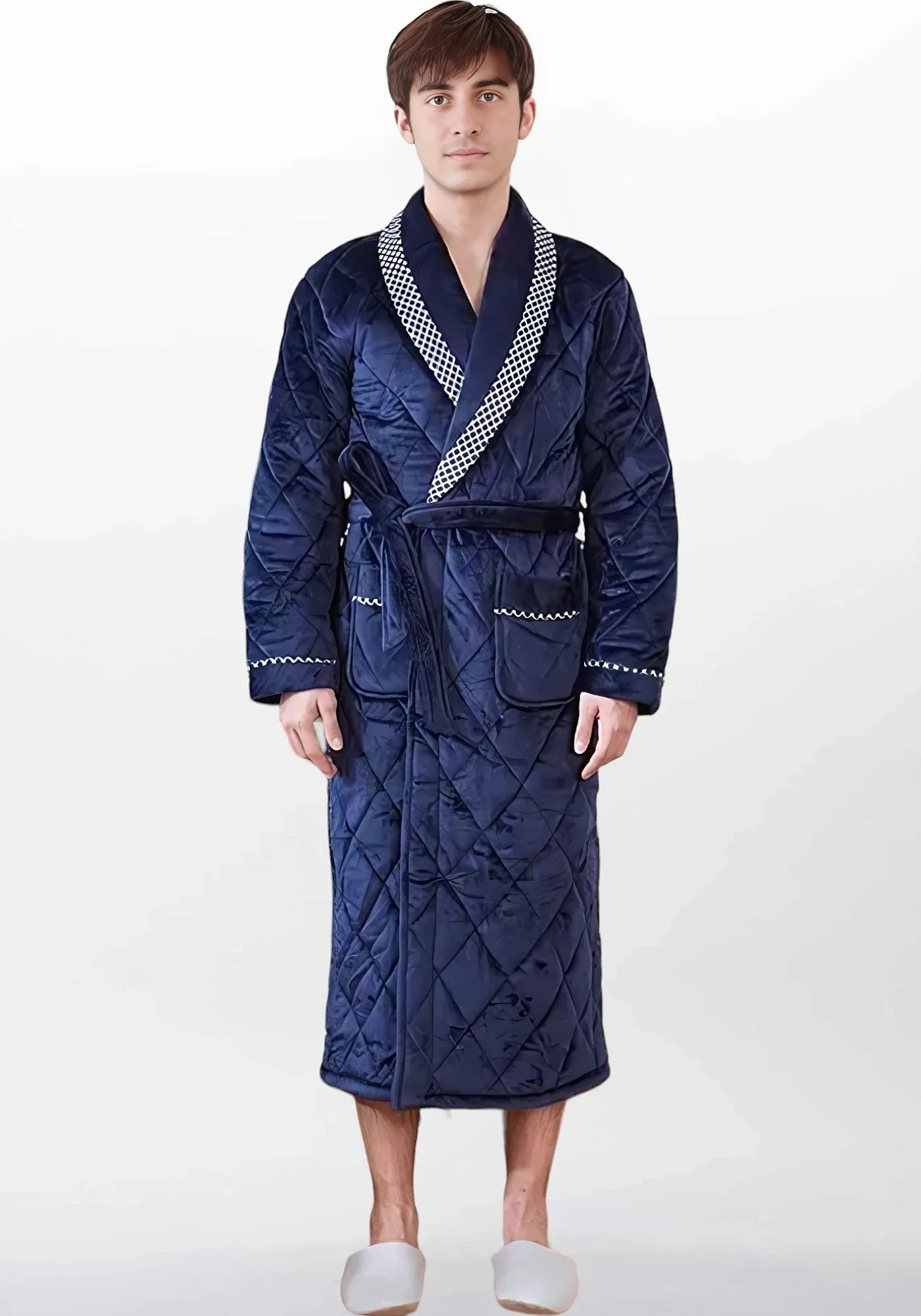 Robe de chambre hiver homme