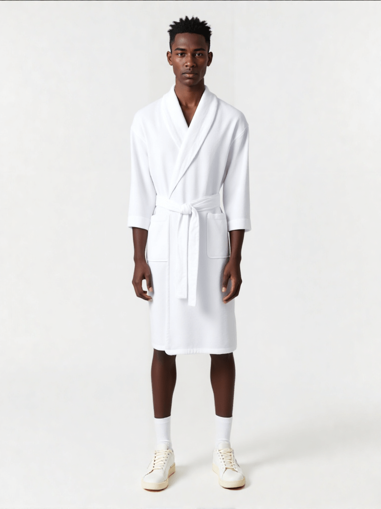 Robe de chambre homme 100% coton - Ma robe de chambre