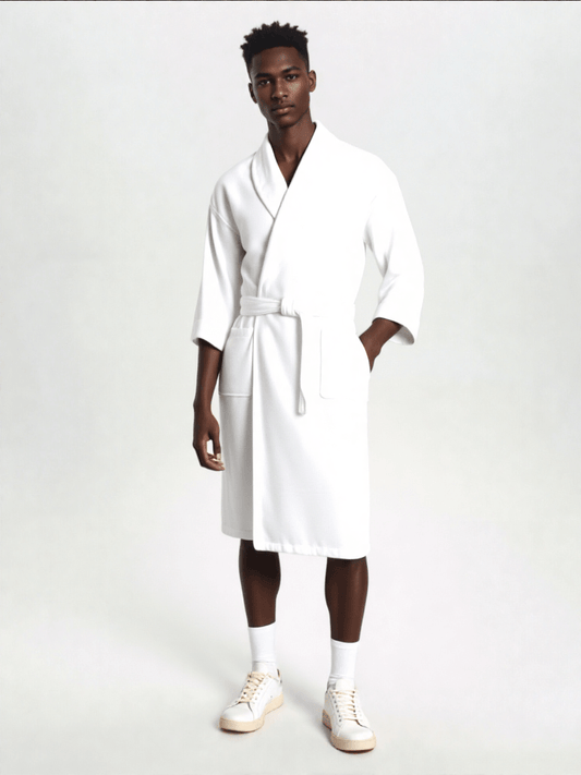 Robe de chambre homme 100% coton - Ma robe de chambre