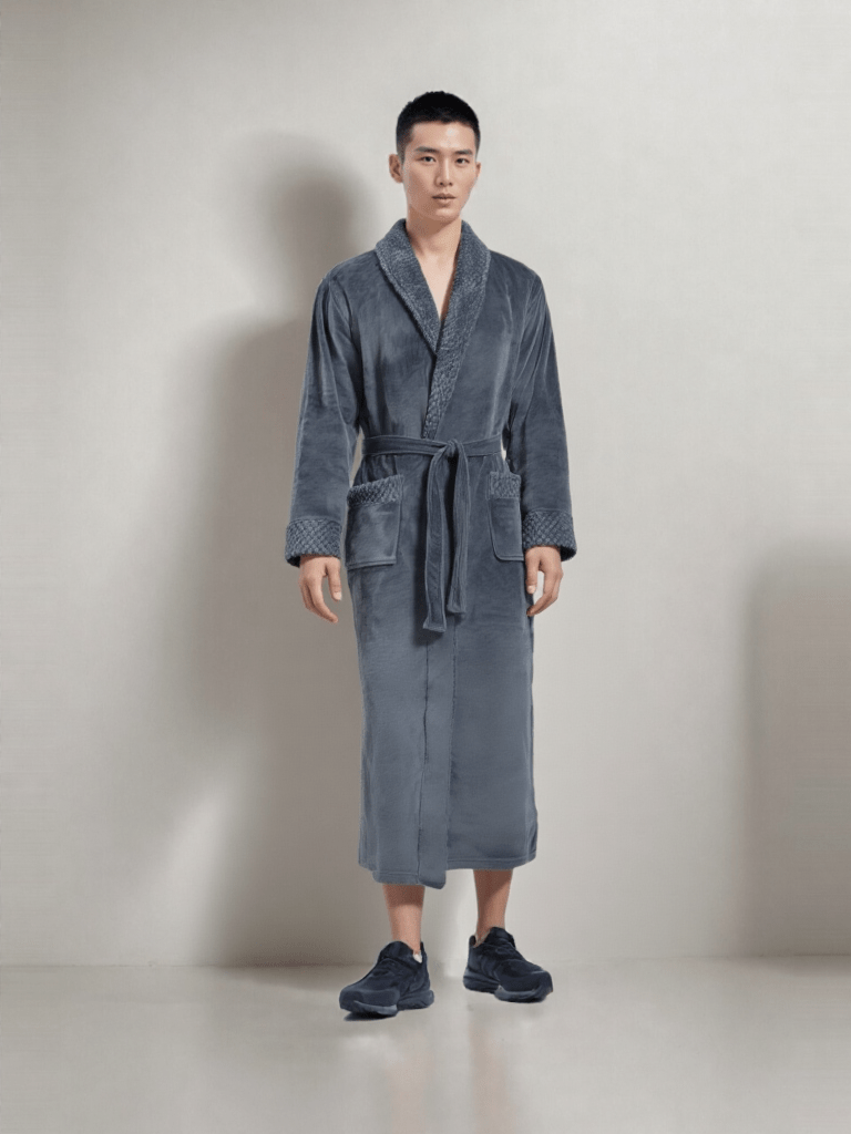 Robe de chambre homme chaude et longue - Ma robe de chambre