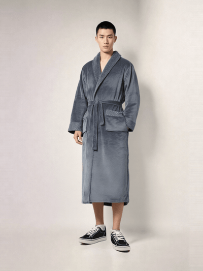 Robe de chambre homme chaude et longue - Ma robe de chambre