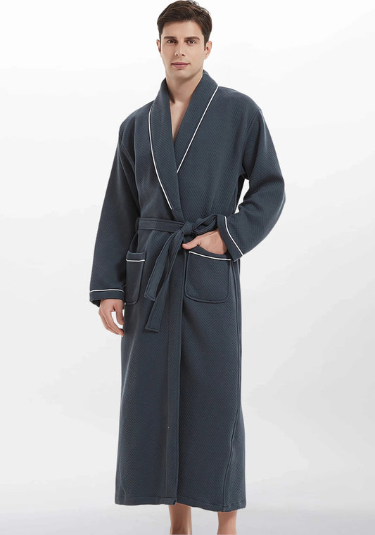 Robe de chambre homme coton léger