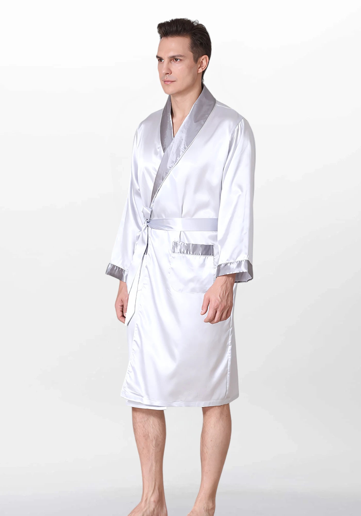 Robe de chambre homme courte