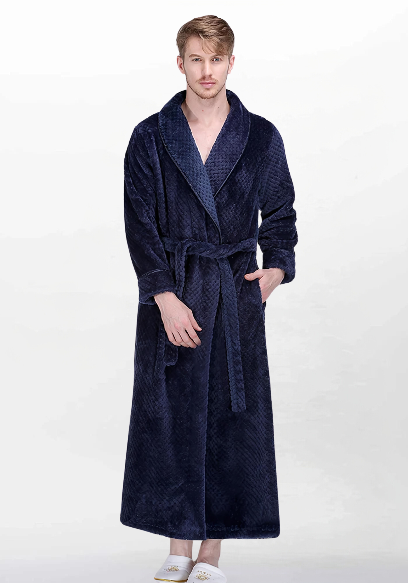 Robe de chambre homme douce et chaude