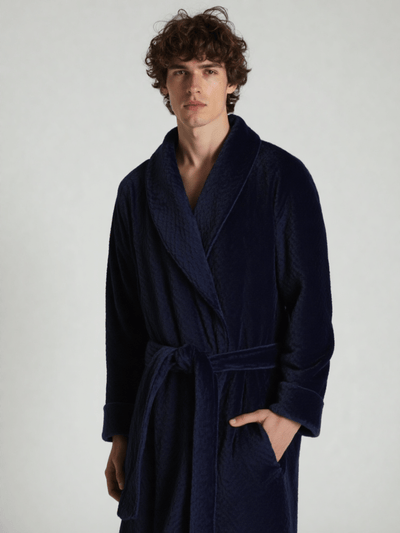 Robe de chambre homme douce et chaude - Ma robe de chambre
