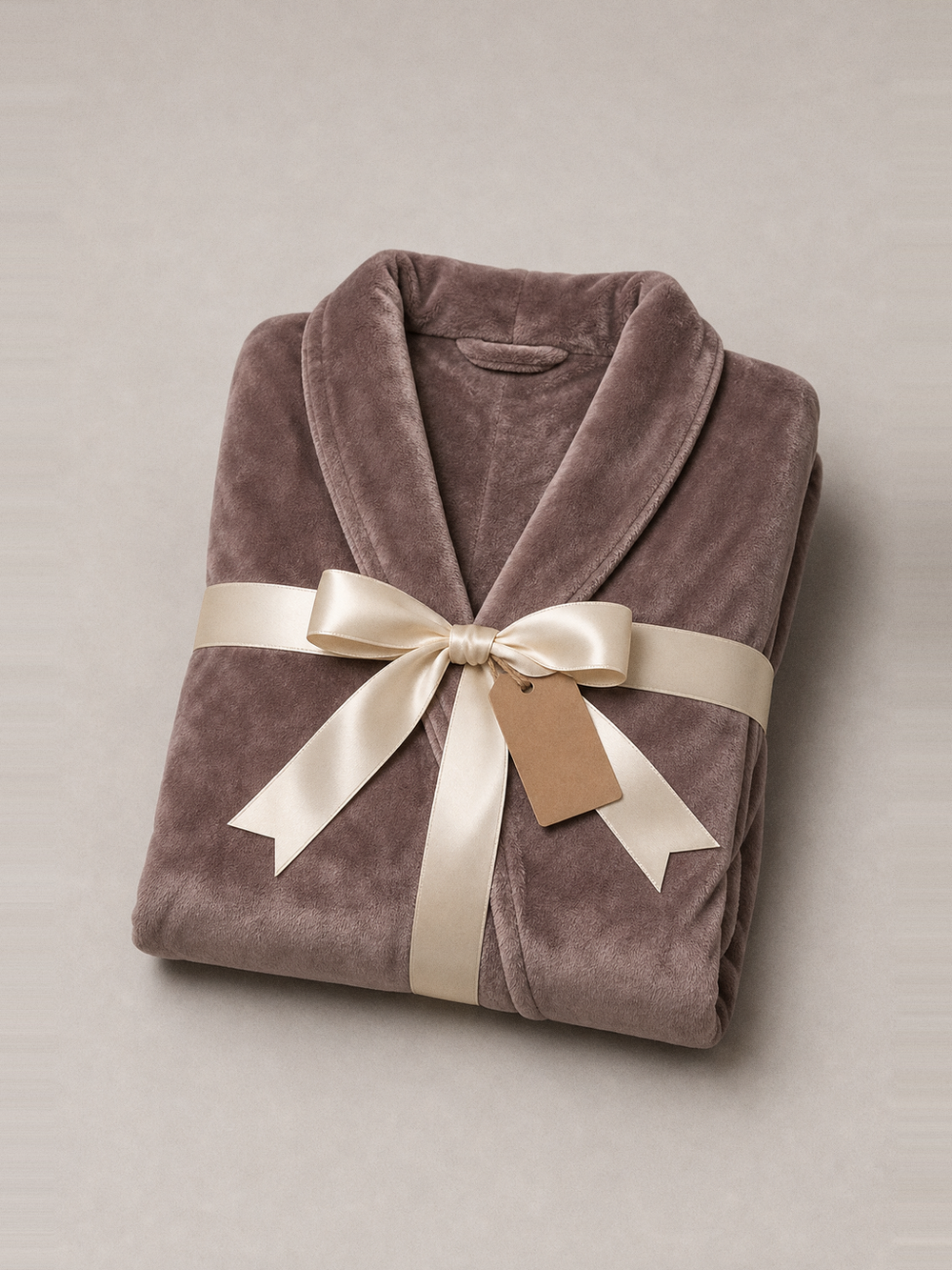 Robe de chambre homme marron – idée cadeau