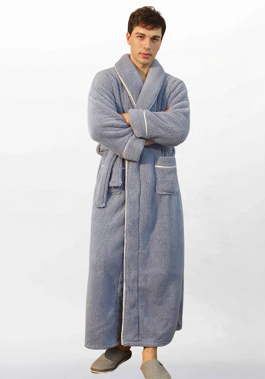 Robe de chambre homme polaire luxe