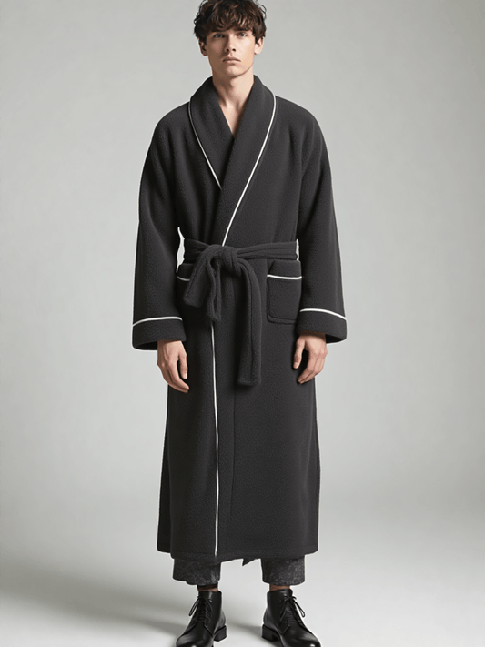 Robe de Chambre Homme Polaire | Douceur & Chaleur Absolue