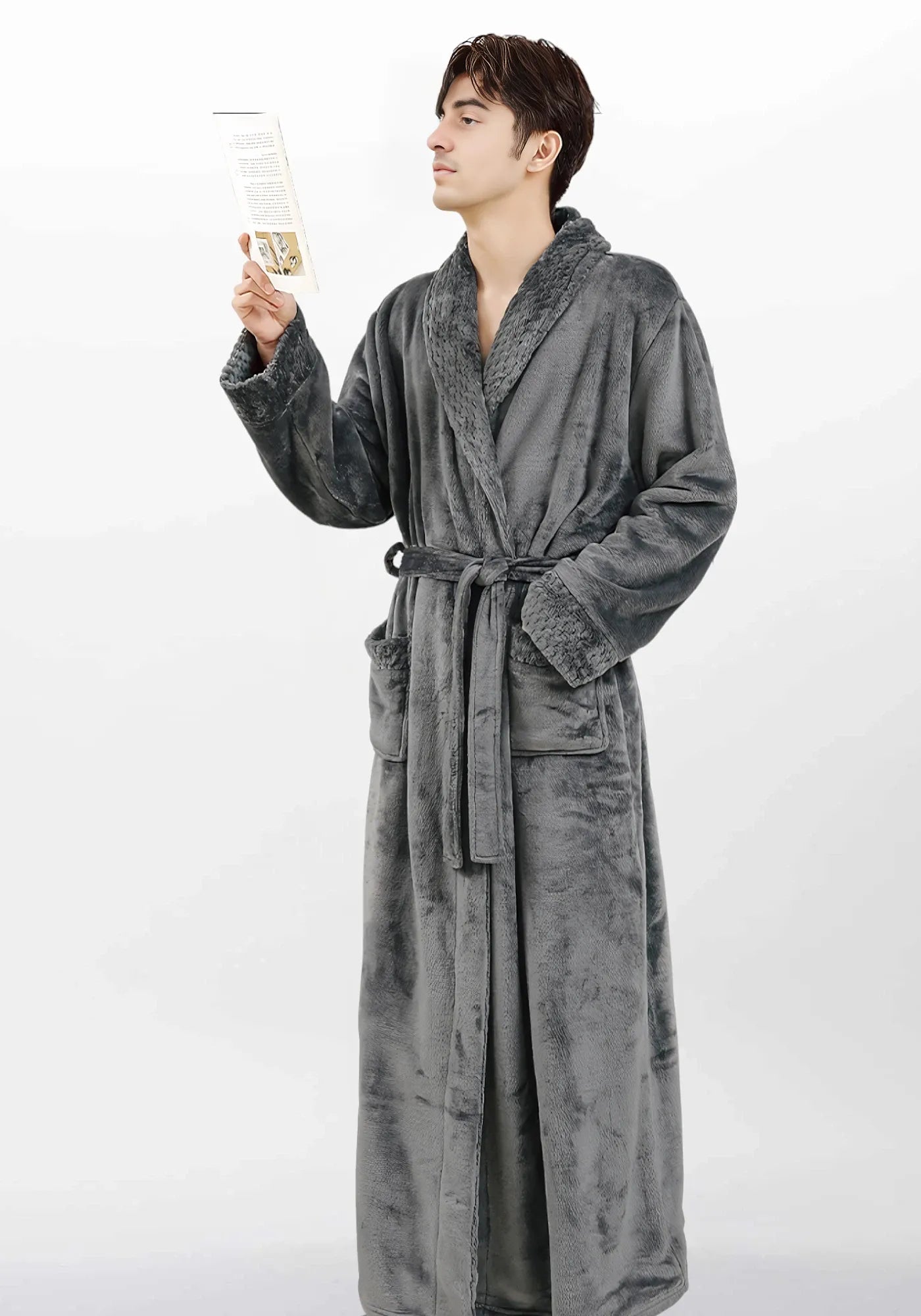 Robe de chambre homme polaire personnalisé