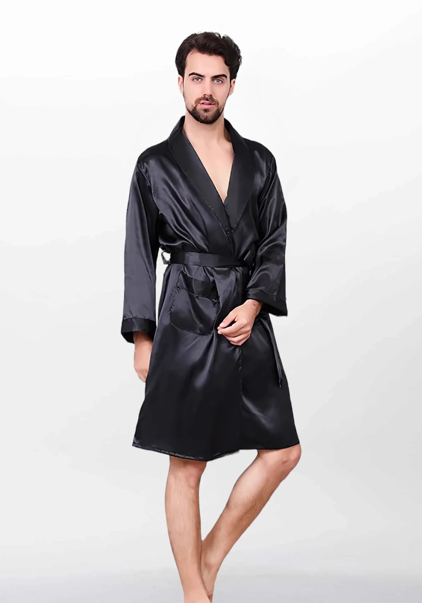 Robe de chambre en satin hotsell