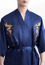 Robe de chambre homme style kimono - Vignette | Ma robe de chambre