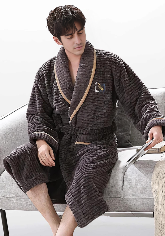 Robe de chambre homme tres chaude