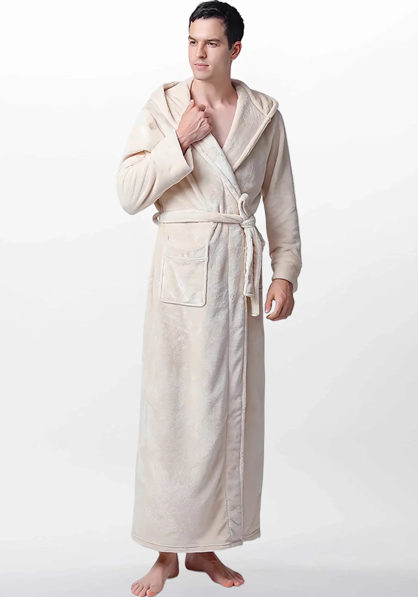 Robe de chambre homme très longue