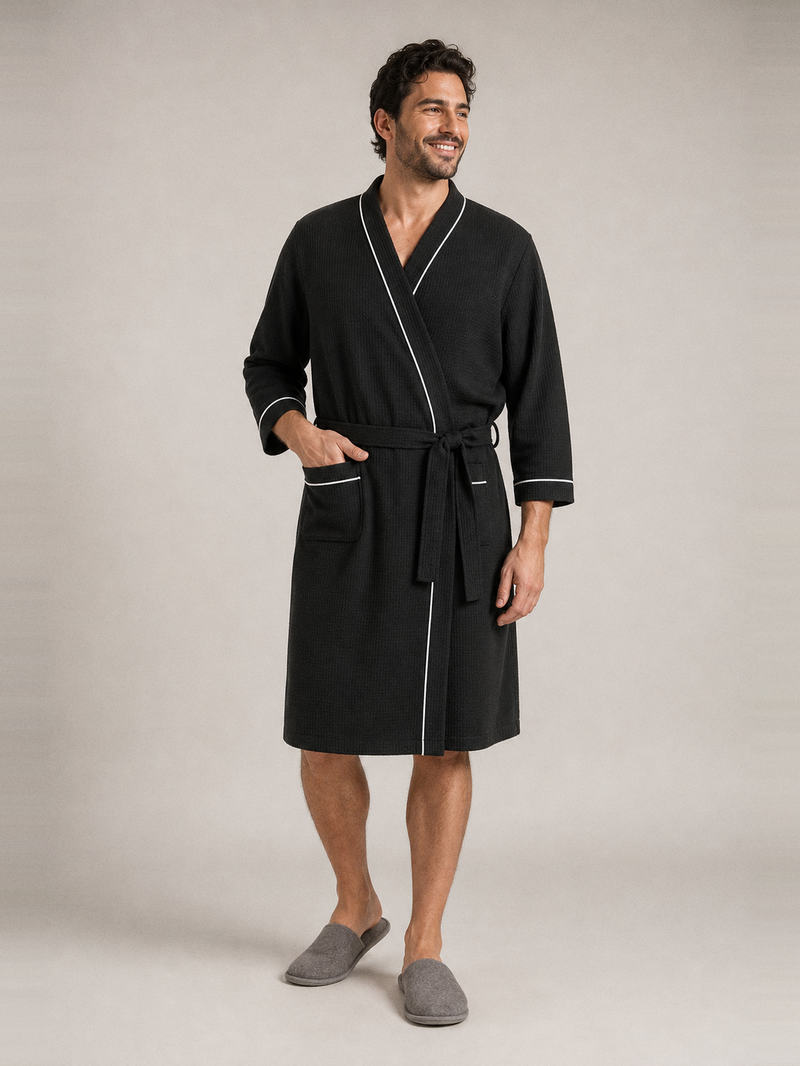 Robe de chambre homme XXXL – portée de face