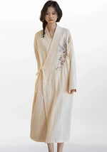 Robe de chambre kimono coton femme - Vignette | Ma robe de chambre