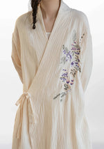 Robe de chambre kimono coton femme - Vignette | Ma robe de chambre