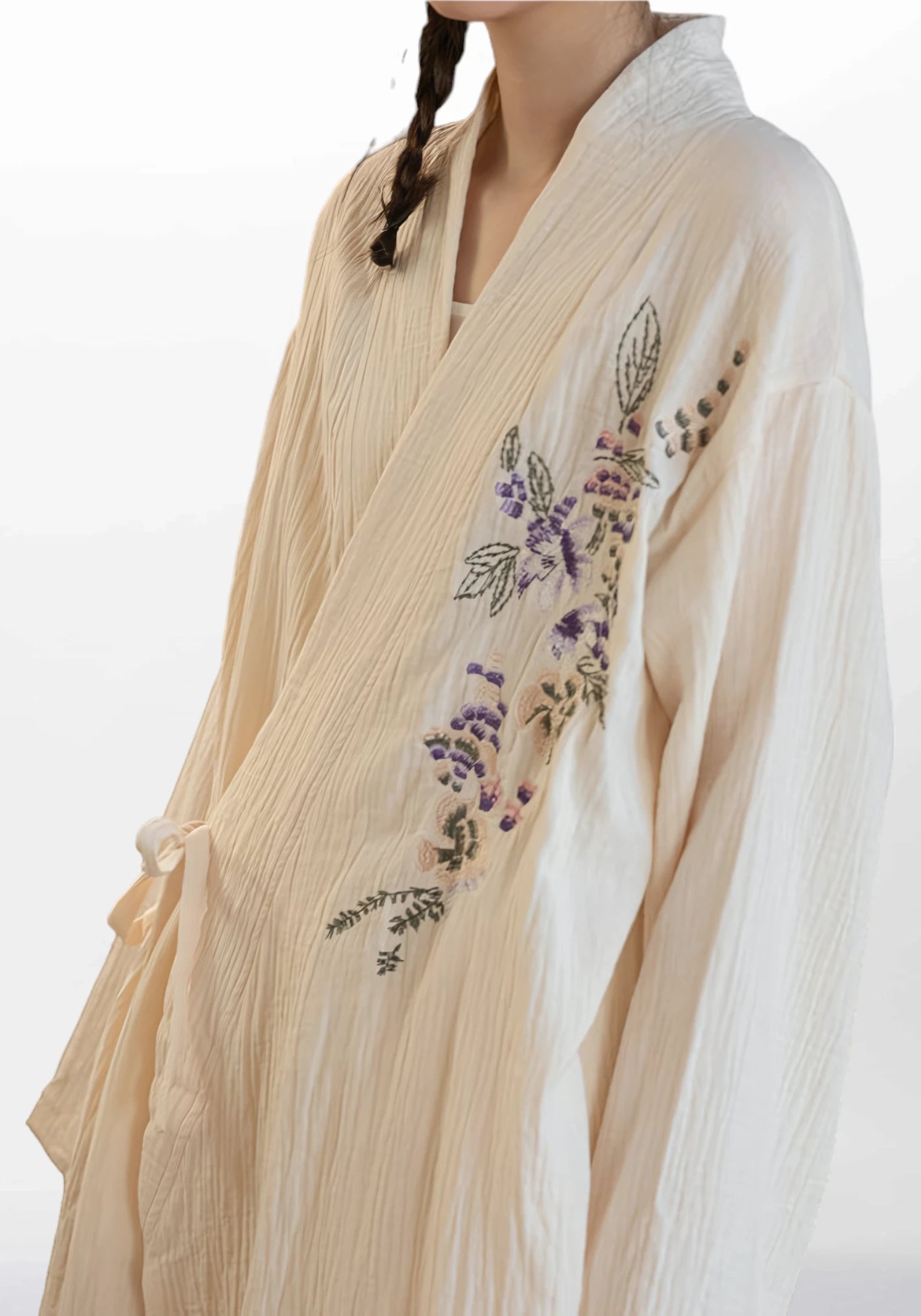 Robe de chambre kimono coton femme