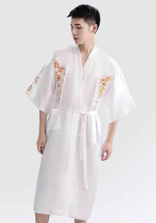 Robe de chambre kimono homme