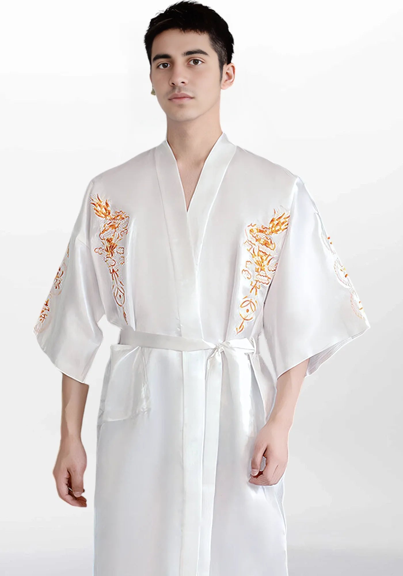 Robe de chambre kimono homme