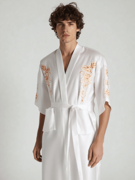 Robe de chambre kimono homme - Ma robe de chambre