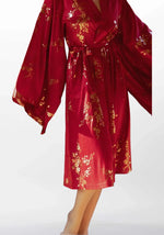 Robe de chambre kimono satin femme - Vignette | Ma robe de chambre