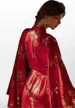 Robe de chambre kimono satin femme - Vignette | Ma robe de chambre