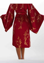 Robe de chambre kimono satin femme - Vignette | Ma robe de chambre