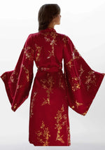 Robe de chambre kimono satin femme - Vignette | Ma robe de chambre