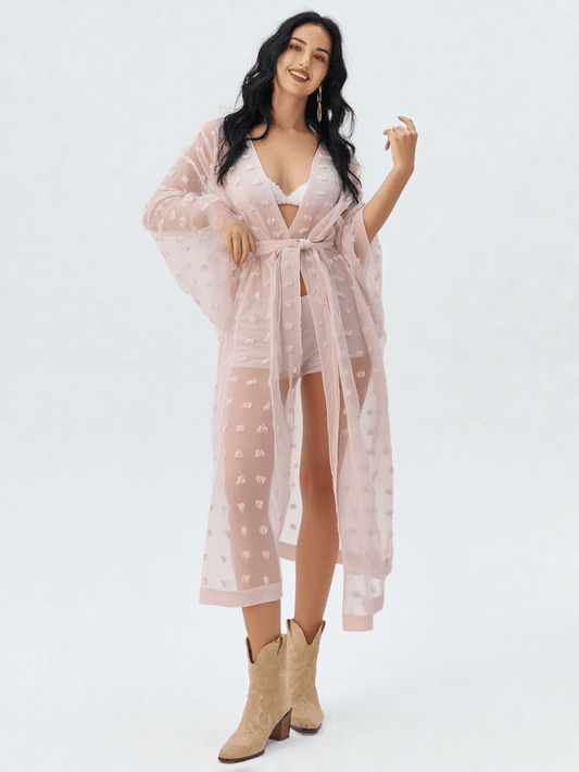 Robe de chambre légère boutonnée - Ma robe de chambre