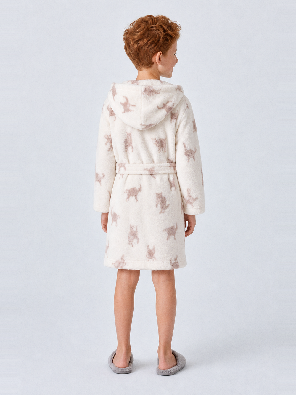 Robe de chambre nounours enfant – vue de dos
