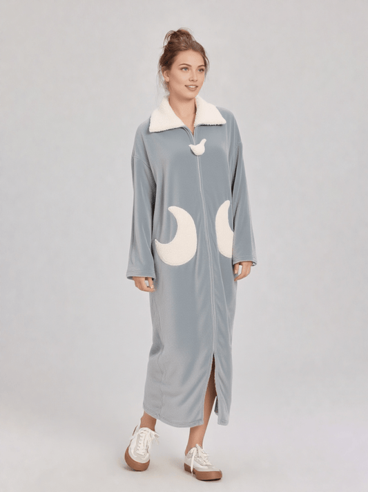 Robe de chambre pilou pilou femme - Ma robe de chambre