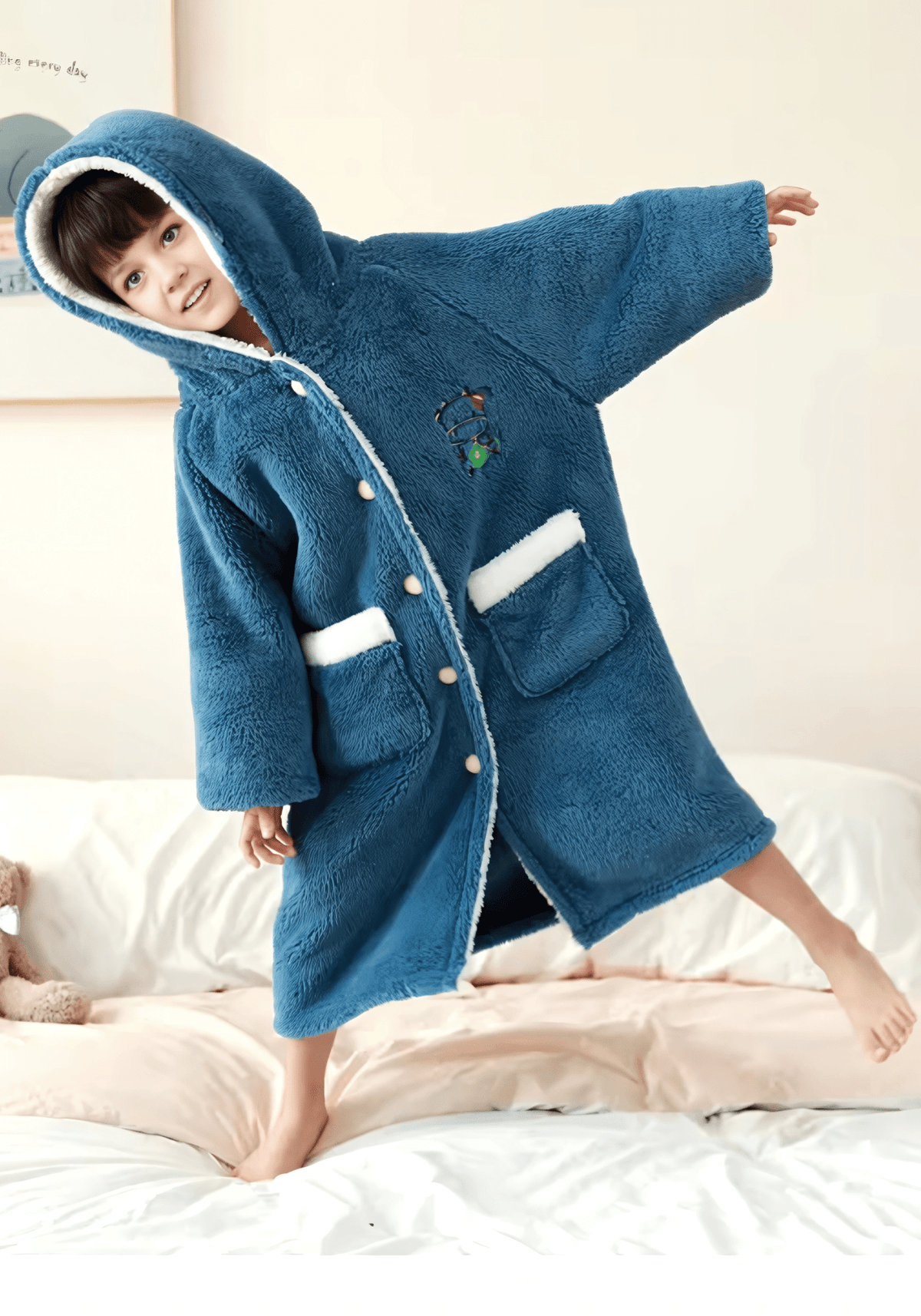Robe de chambre polaire enfant | Ma Robe de Chambre