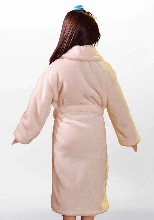 Robe de chambre polaire fille