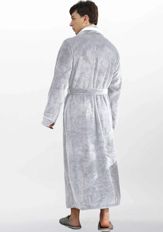 Robe de chambre polaire homme