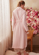 Robe de chambre polaire rose femme - Vignette | Ma robe de chambre