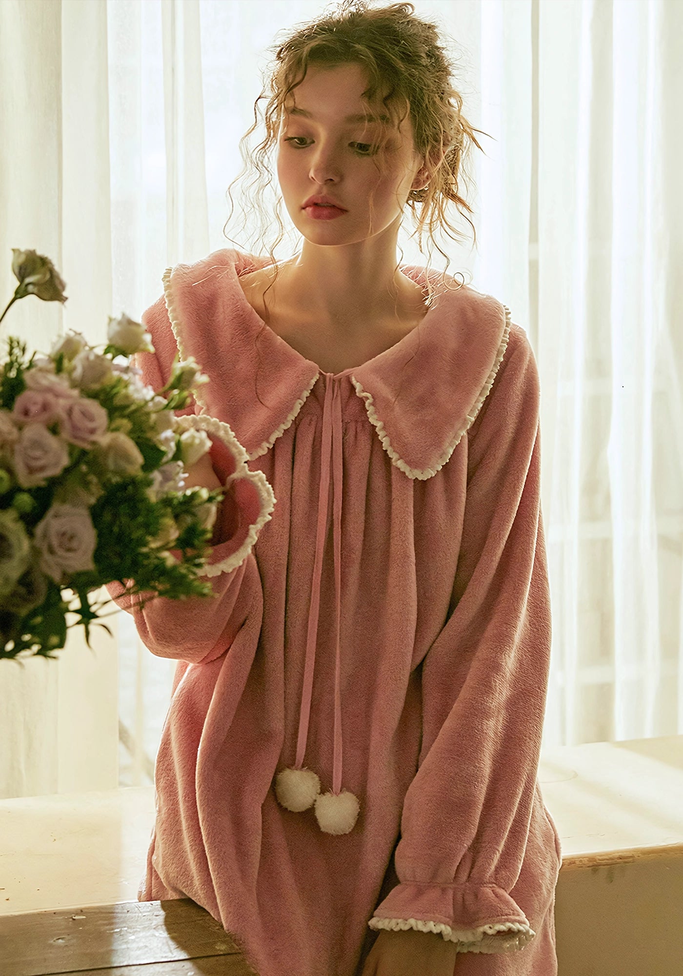 Robe de chambre pour grand mere