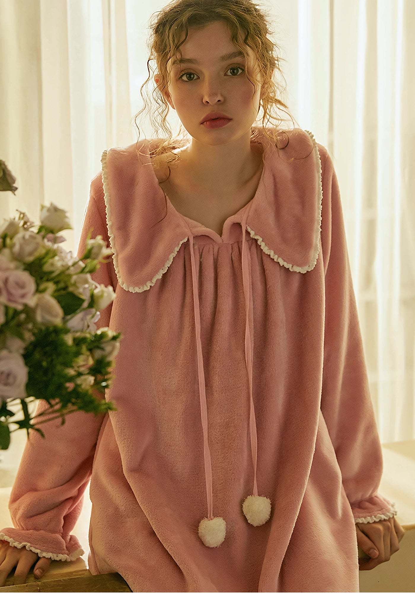 Robe de chambre pour grand mere