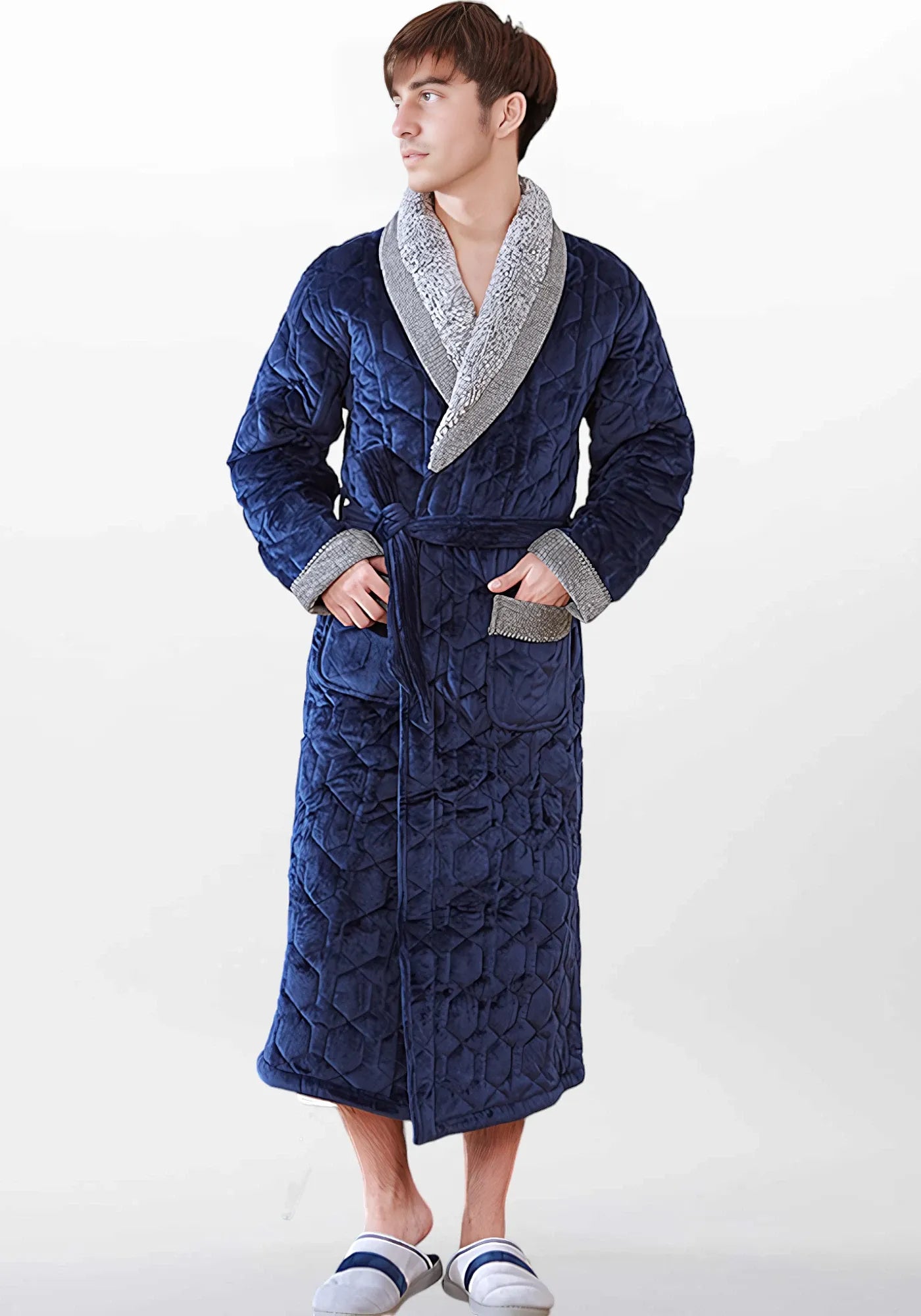 Robe de chambre pour homme hiver