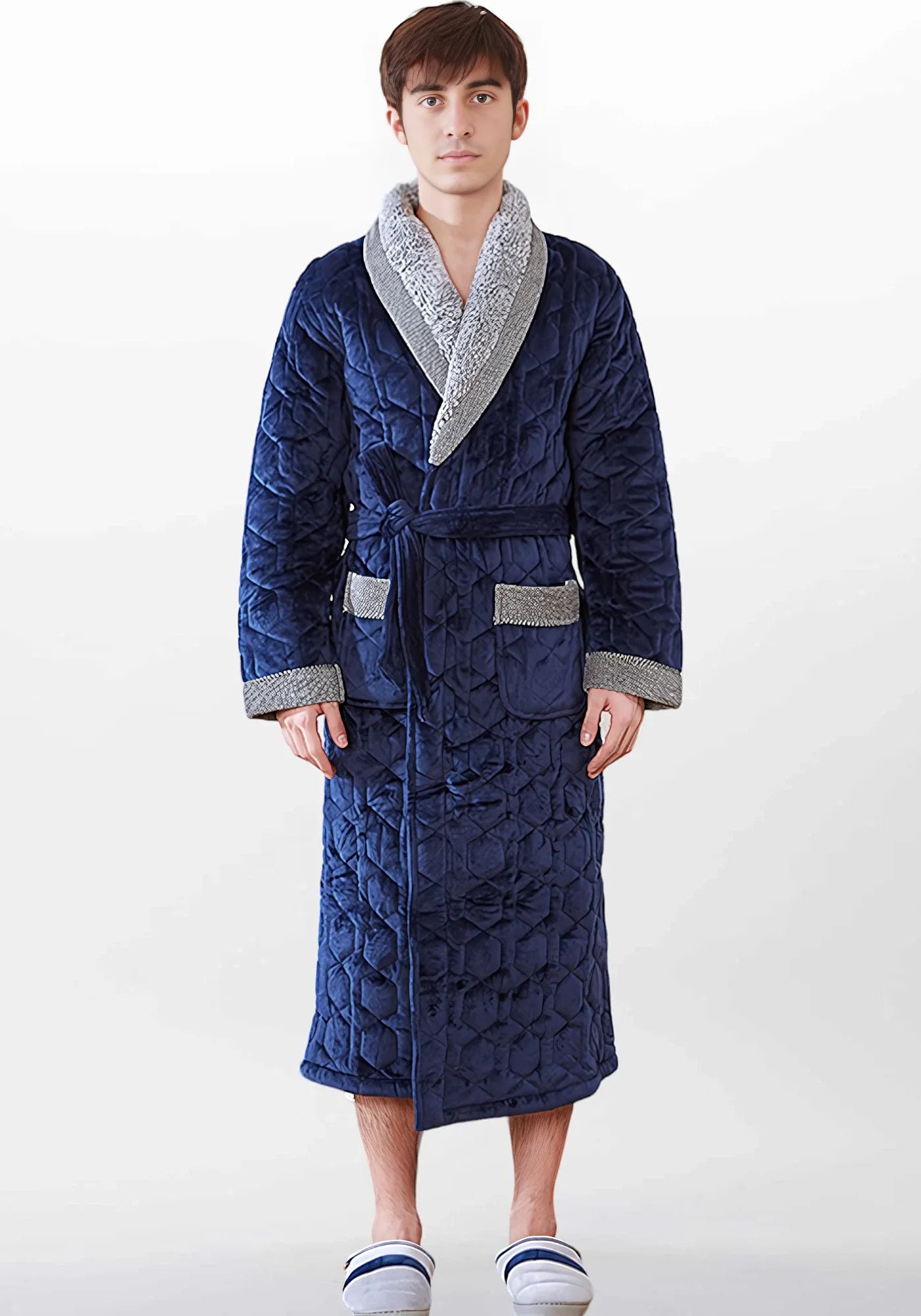 Robe de chambre pour homme hiver