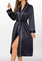 Robe de chambre satin femme - Vignette | Ma robe de chambre