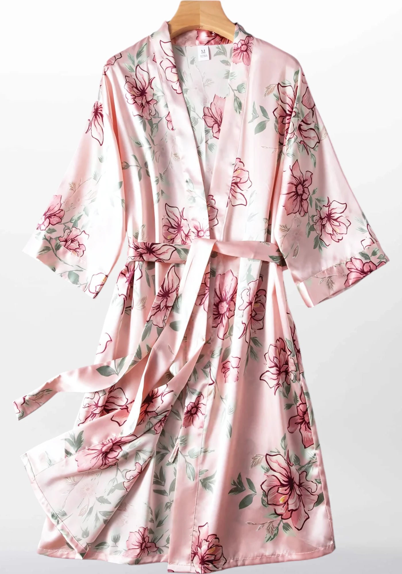 Robe de chambre style kimono