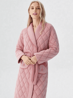Robe de chambre velours femme grande taille - Vignette | Ma robe de chambre