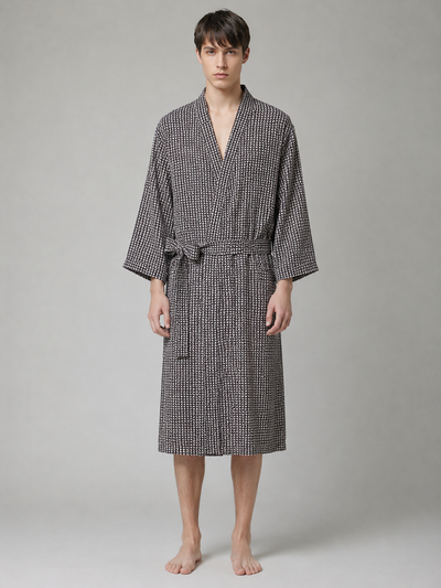 Robe de chambre légère homme